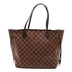Louis Vuitton Brown Damier MM Neverfull Tote Bag